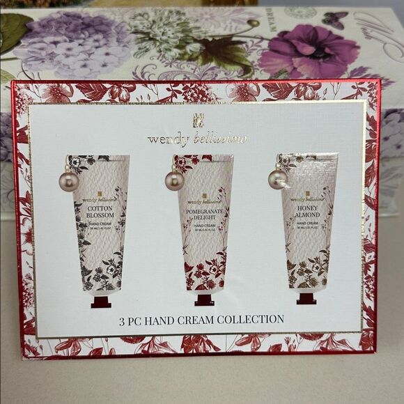 Wendy Bellissimo Other - wendy bellissimo Hand Cream Cotton Blossom Pomegranate Delight Honey Almond 3pk